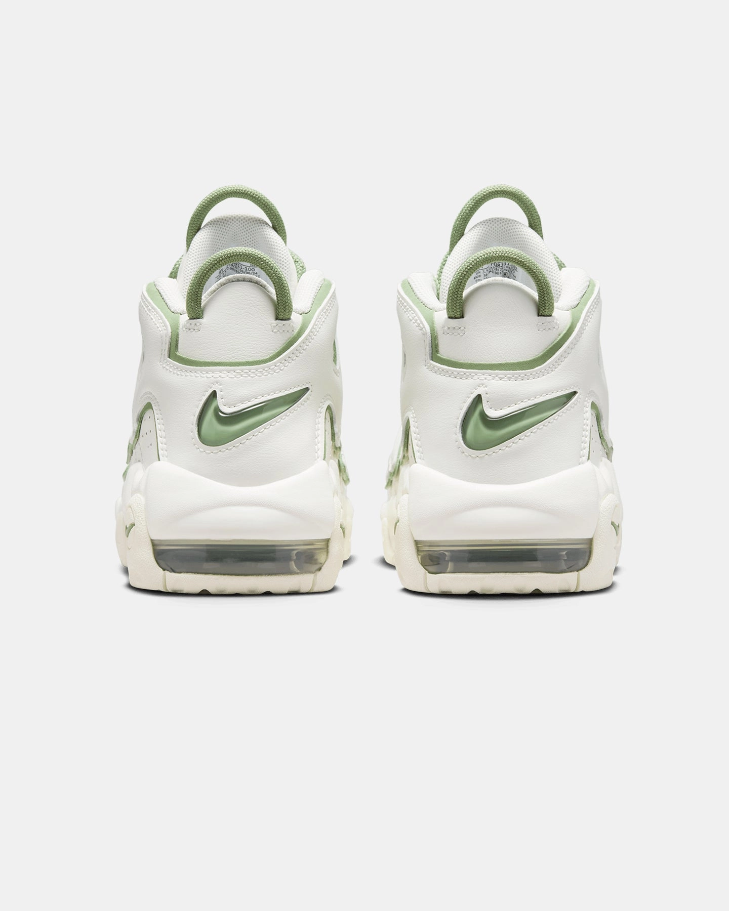Nike Kids' Air More Uptempo (GS) Sail/Oil Green