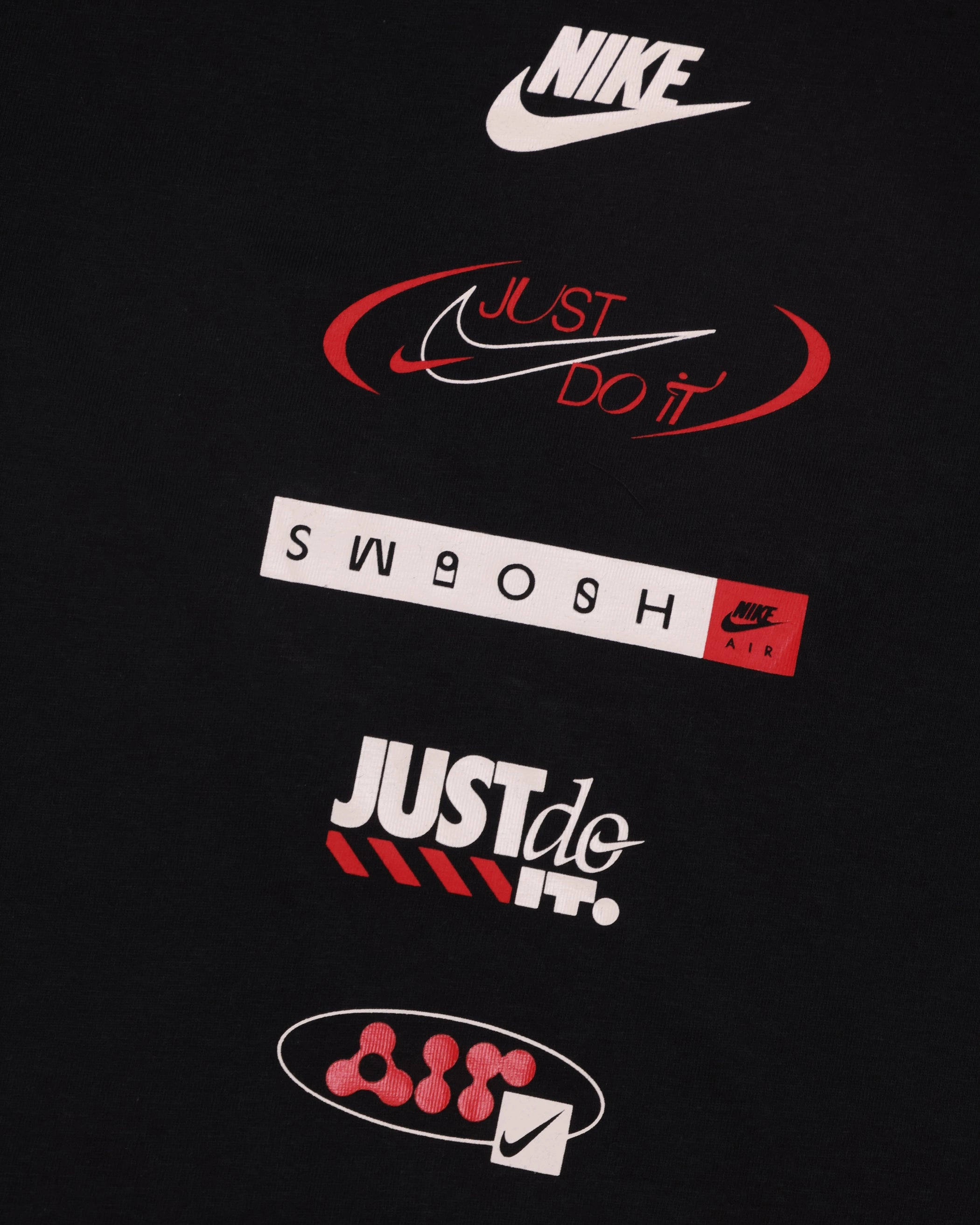 Nike Kids' Brandmark Stack T-Shirt Black