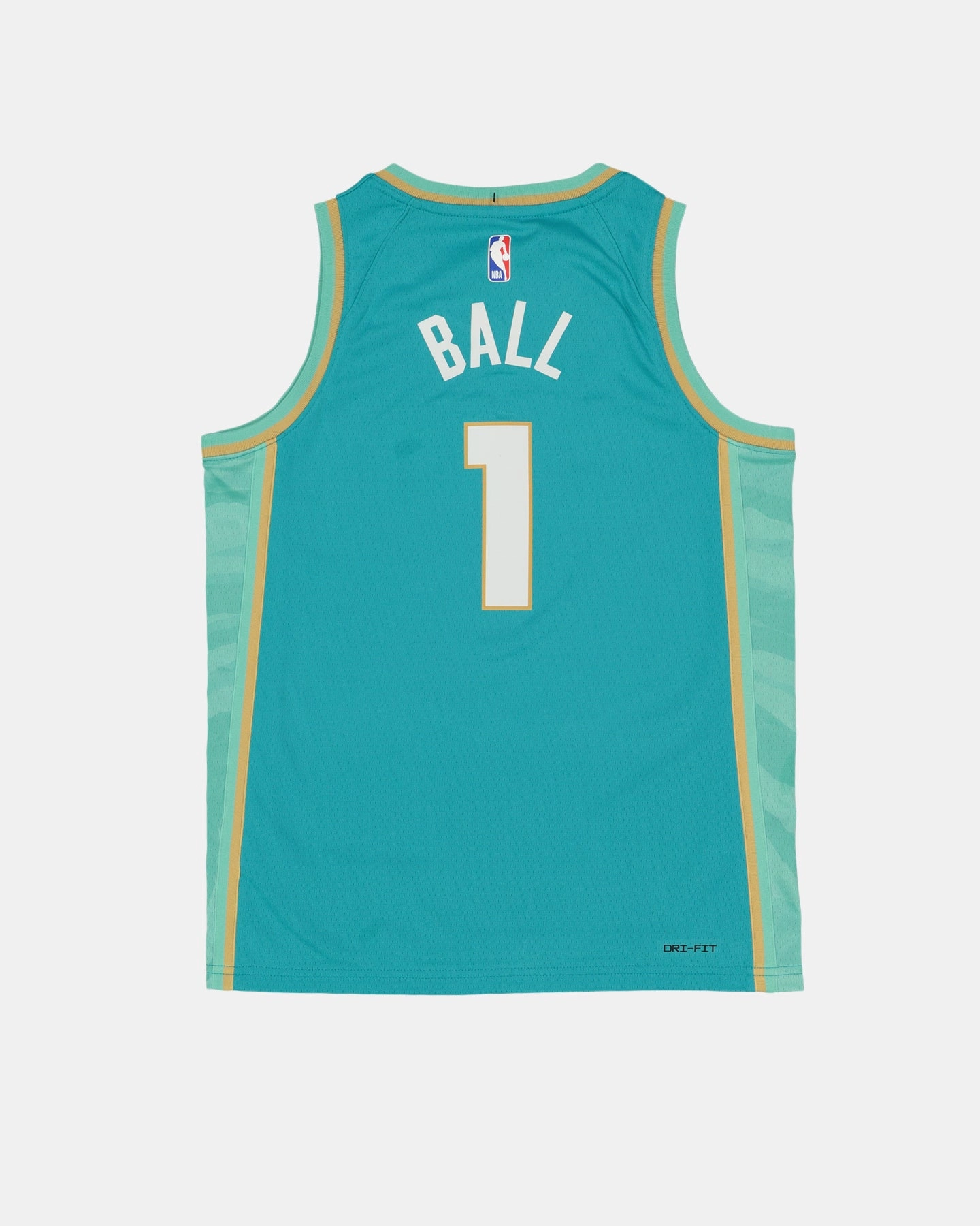 Nike Kids' Charlotte Hornets LaMelo Ball City Edition 2023/24 Swingman Jersey Rapid Teal