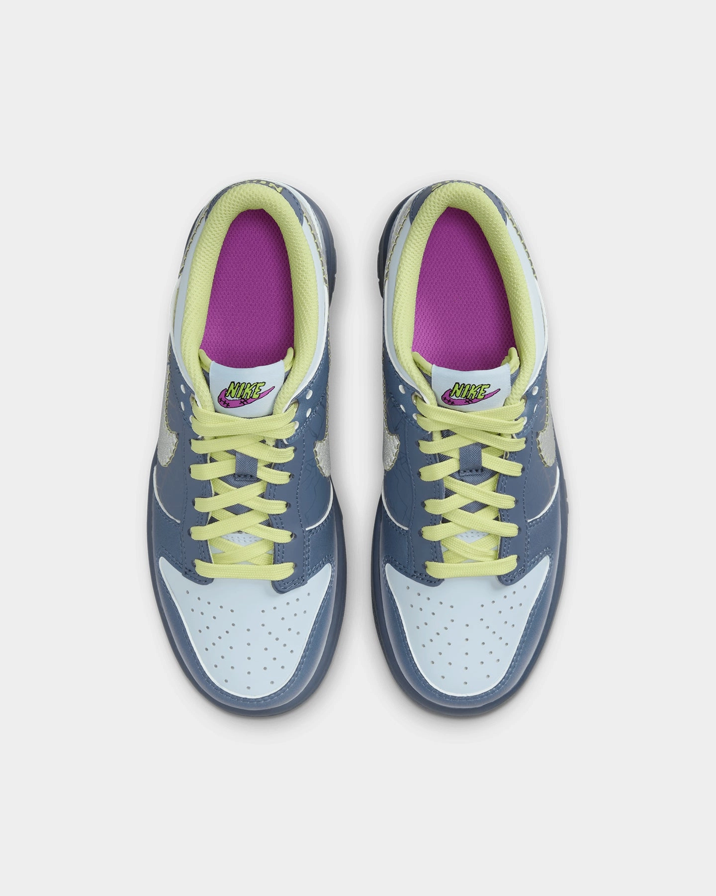 Nike Kids' Dunk Low BG Halloween (GS) Diffused Blue/Blue TInt