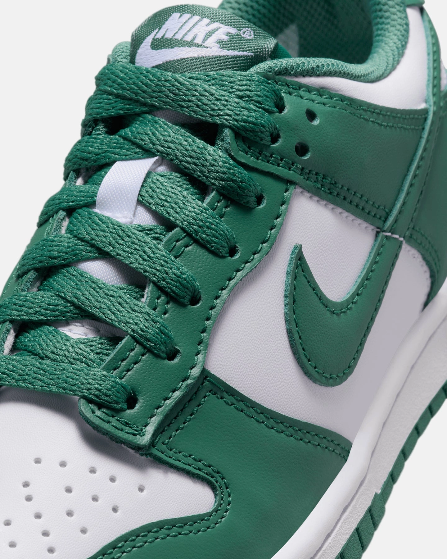 Nike Kids' Dunk Low Bi-coastal Green (GS) White/Bicoastal