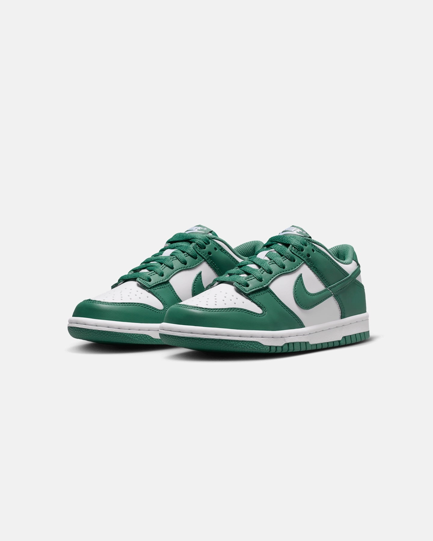 Nike Kids' Dunk Low Bi-coastal Green (GS) White/Bicoastal