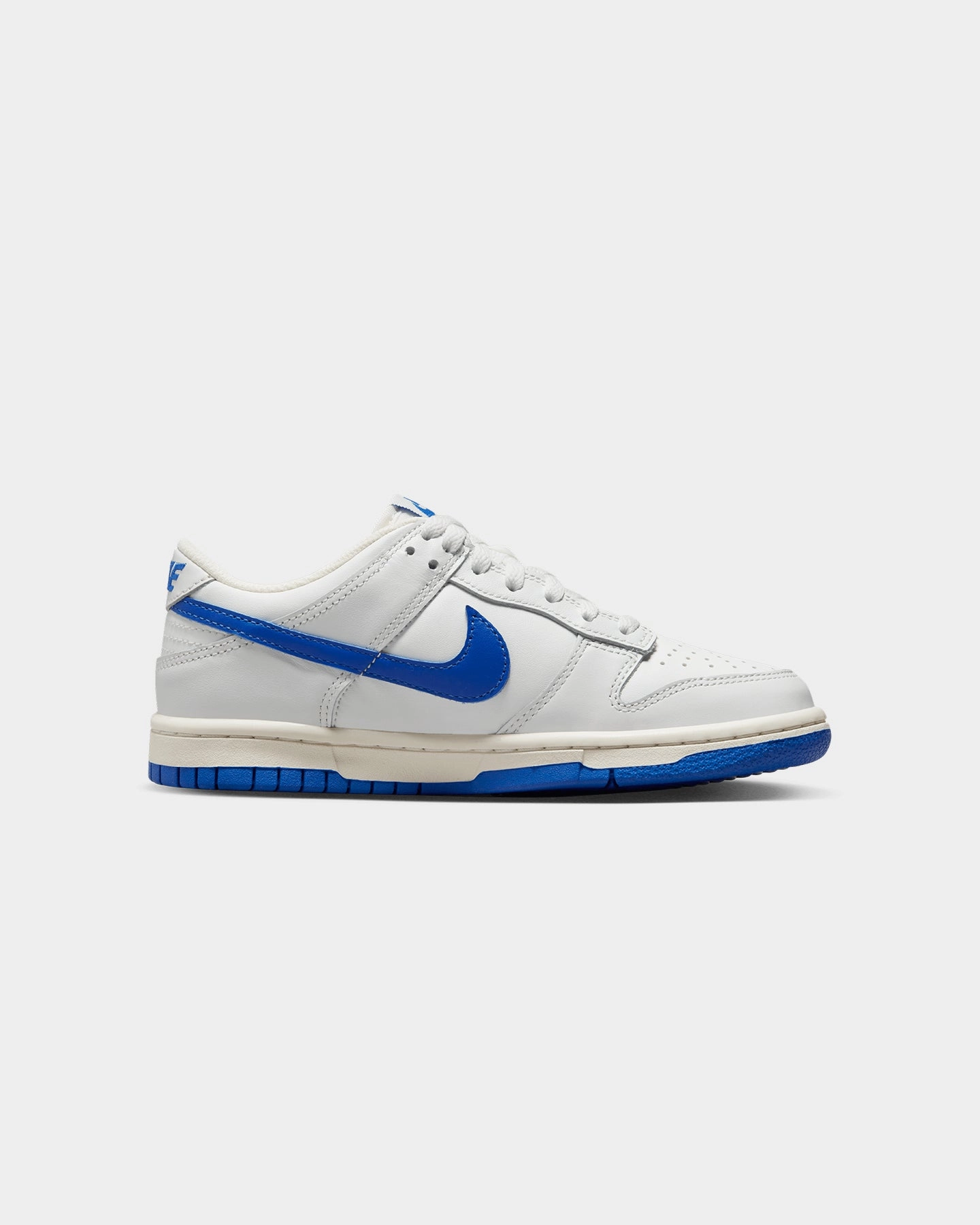 Nike Kids' Dunk Low White Royal (GS) Summit White/Hyper Royal