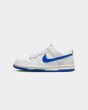 Nike Kids' Dunk Low White Royal (GS) Summit White/Hyper Royal