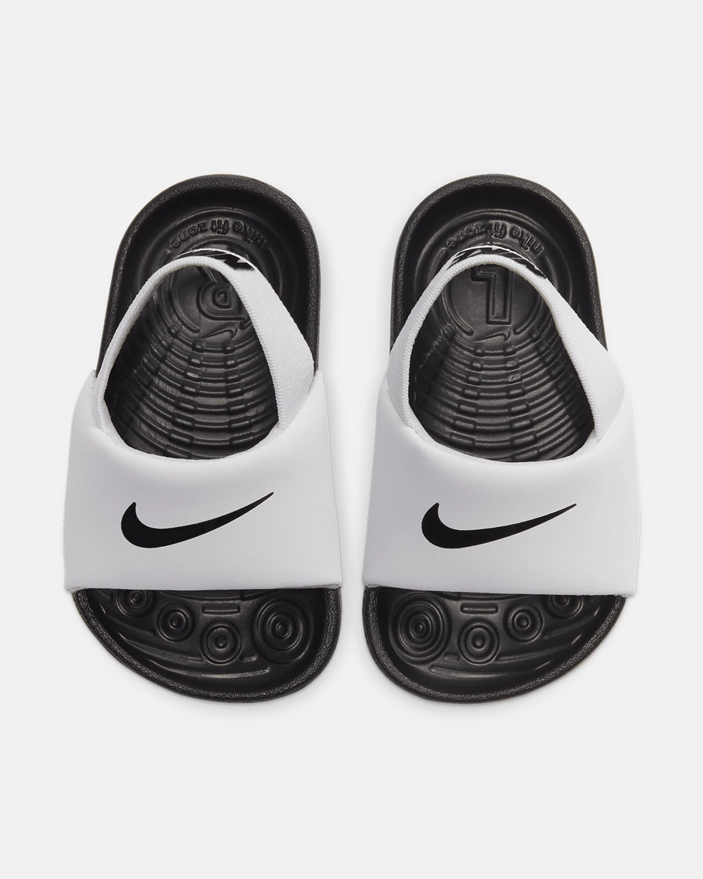 Nike Kids' Infant Kawa Slide White/Black