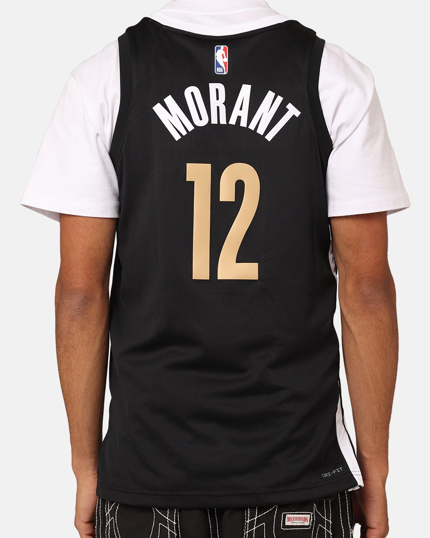 Nike Memphis Grizzlies Ja Morant Dri-FIT Swingman Jersey Black