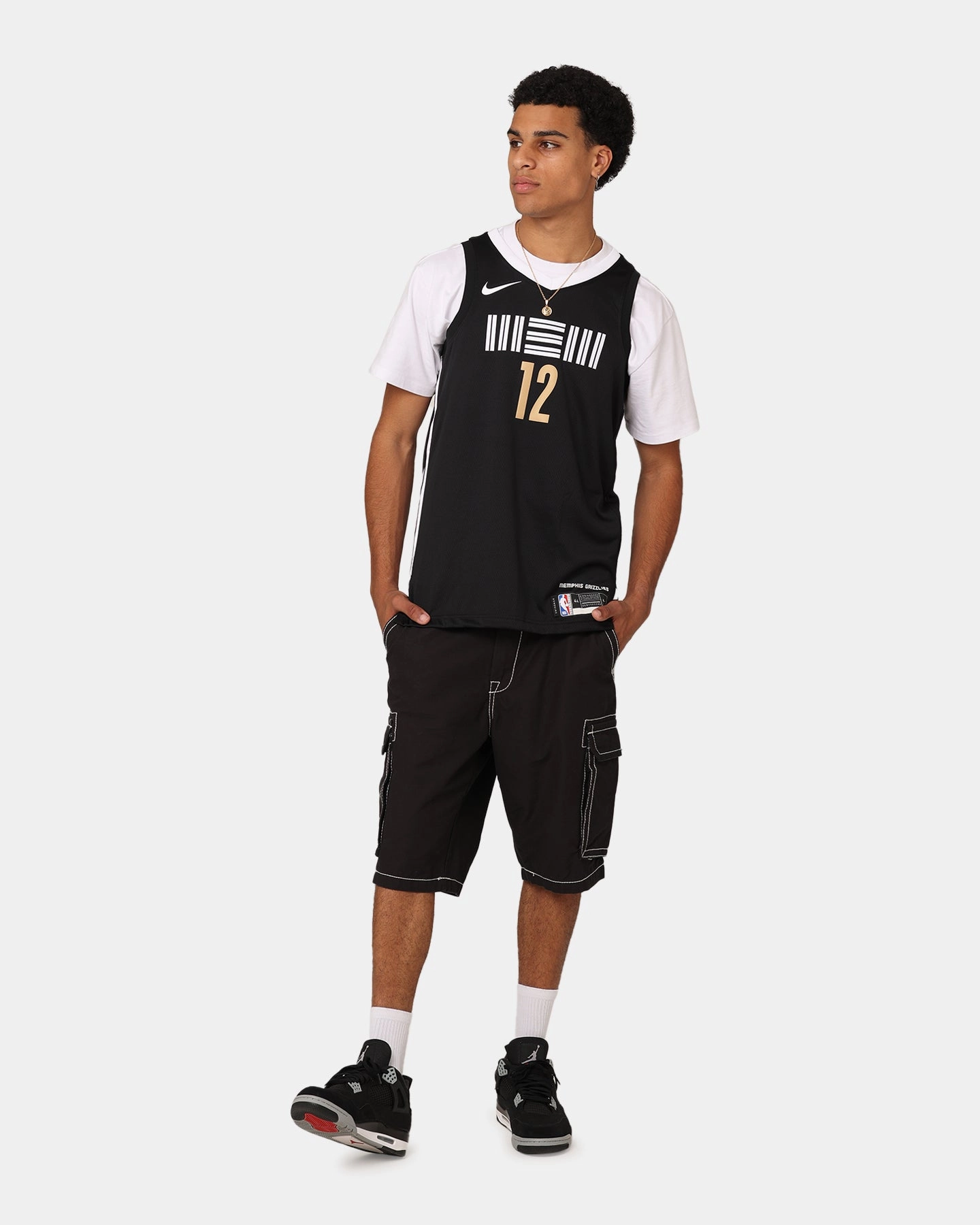 Nike Memphis Grizzlies Ja Morant Dri-FIT Swingman Jersey Black