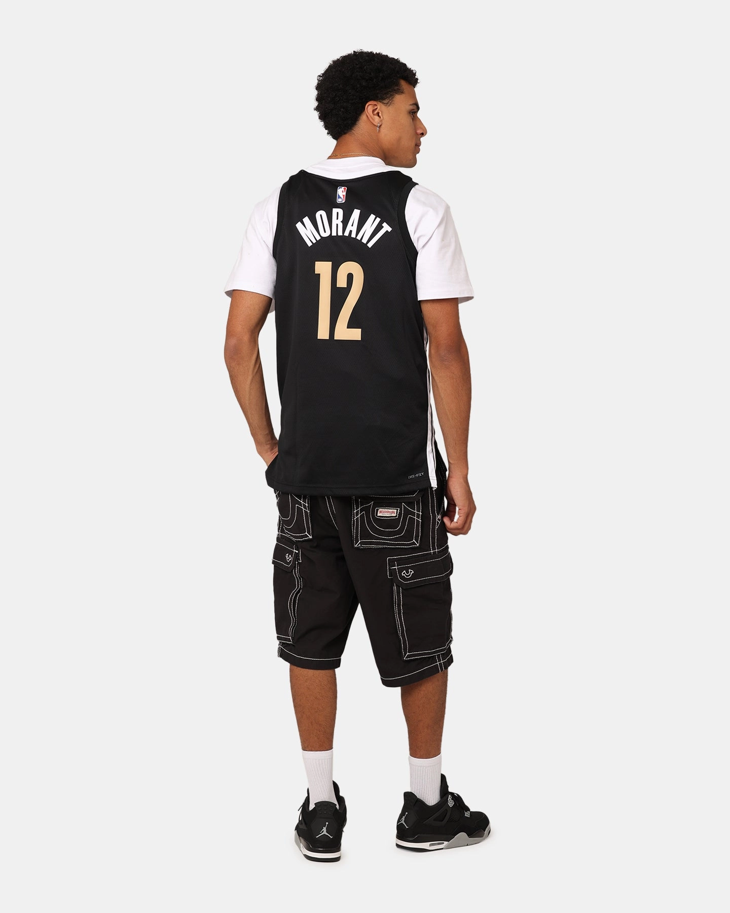 Nike Memphis Grizzlies Ja Morant Dri-FIT Swingman Jersey Black