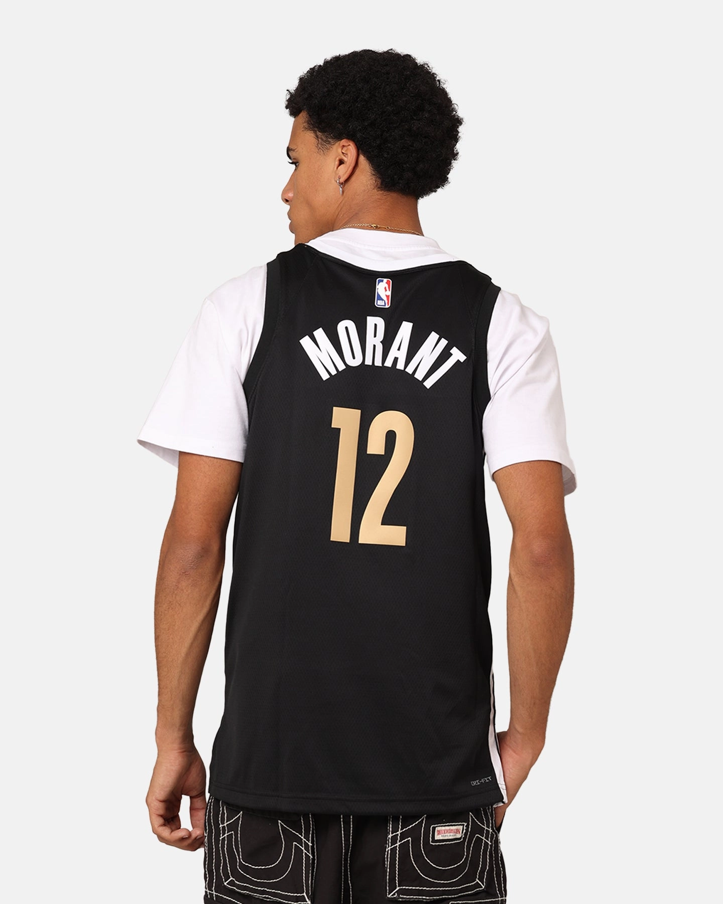Nike Memphis Grizzlies Ja Morant Dri-FIT Swingman Jersey Black