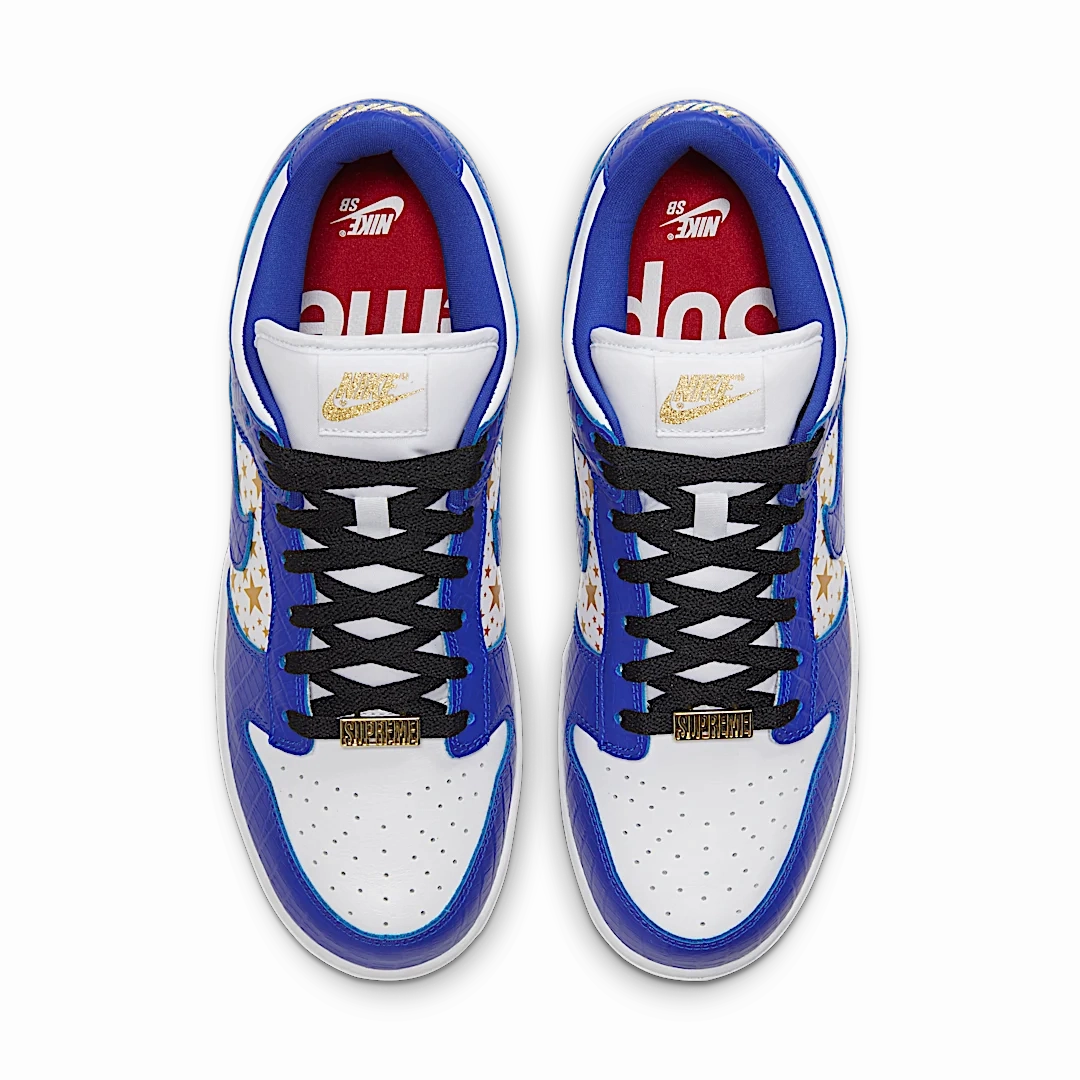 Nike SB Dunk Low Supreme Stars Hyper Royal (2021)