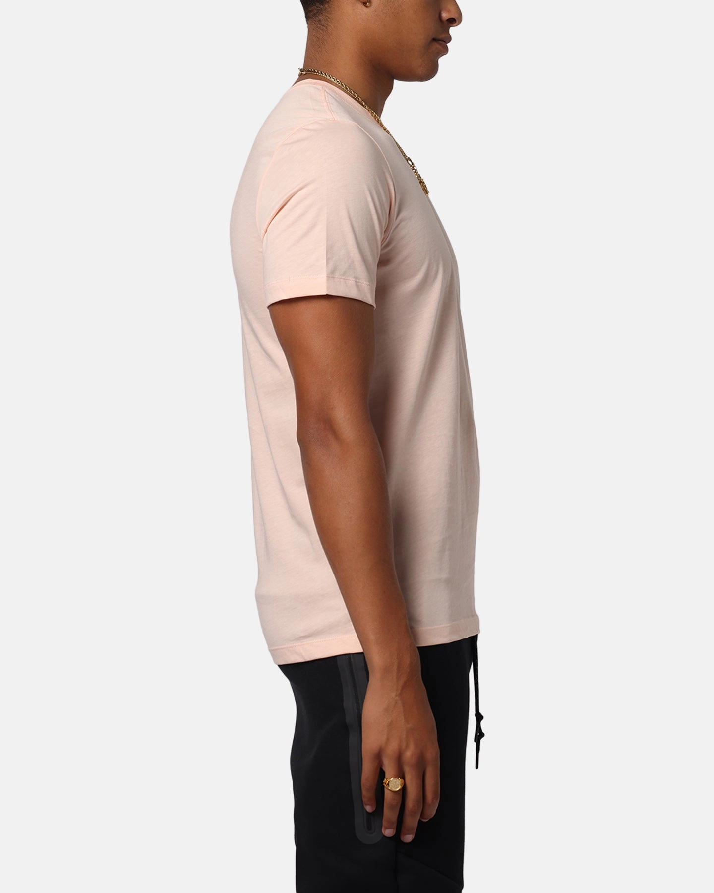 Nike Sportswear Club T-Shirt Coral/White