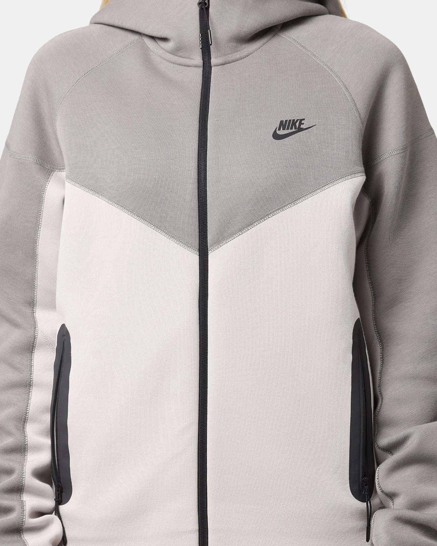 Nike Sportswear Tech Fleece Windrunner Full Zip Hoodie Lt Iron Ore/Flat Pewter/Black