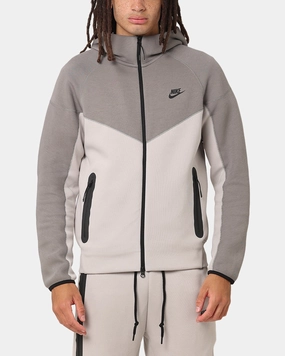 Nike Sportswear Tech Fleece Windrunner Full Zip Hoodie Lt Iron Ore/Flat Pewter/Black