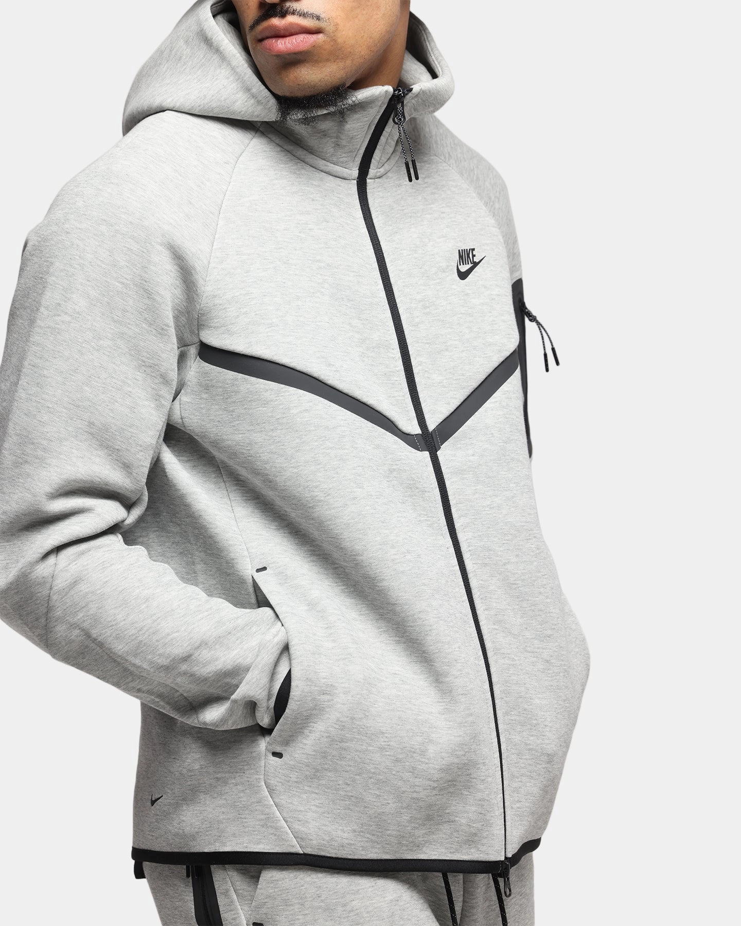 Nike Sportswear Tech Fleece Windrunner Jacket Dark Grey Heather