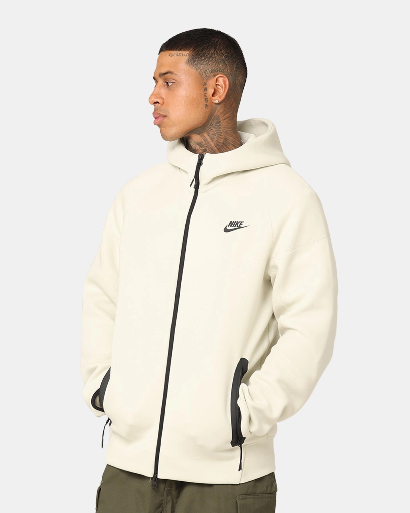 Nike Sportswear Tech Fleece Windrunner Jacket Sea Glass/Black