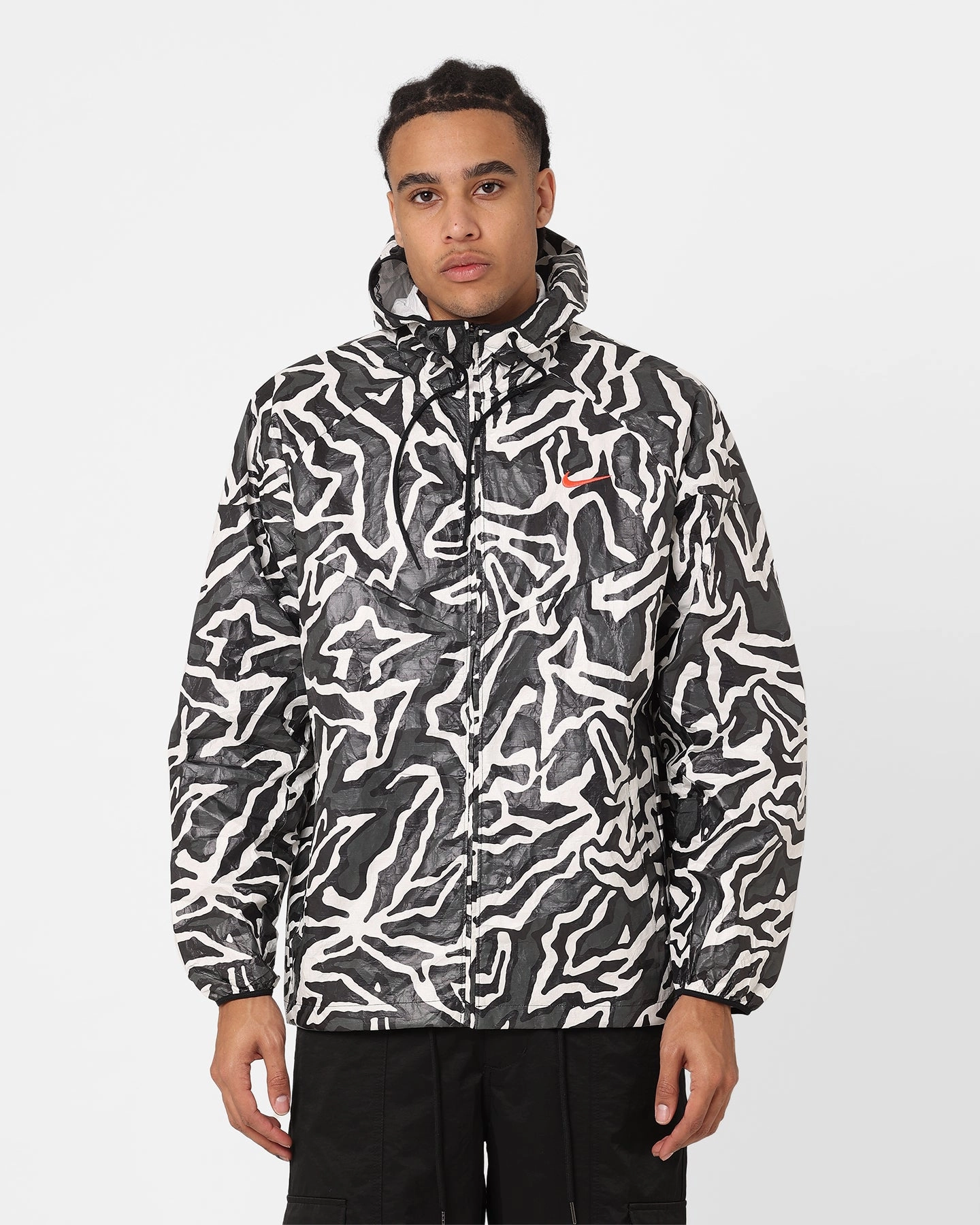 Nike Sportswear Trend Jacket Anthracite/Black/Bright Crimson