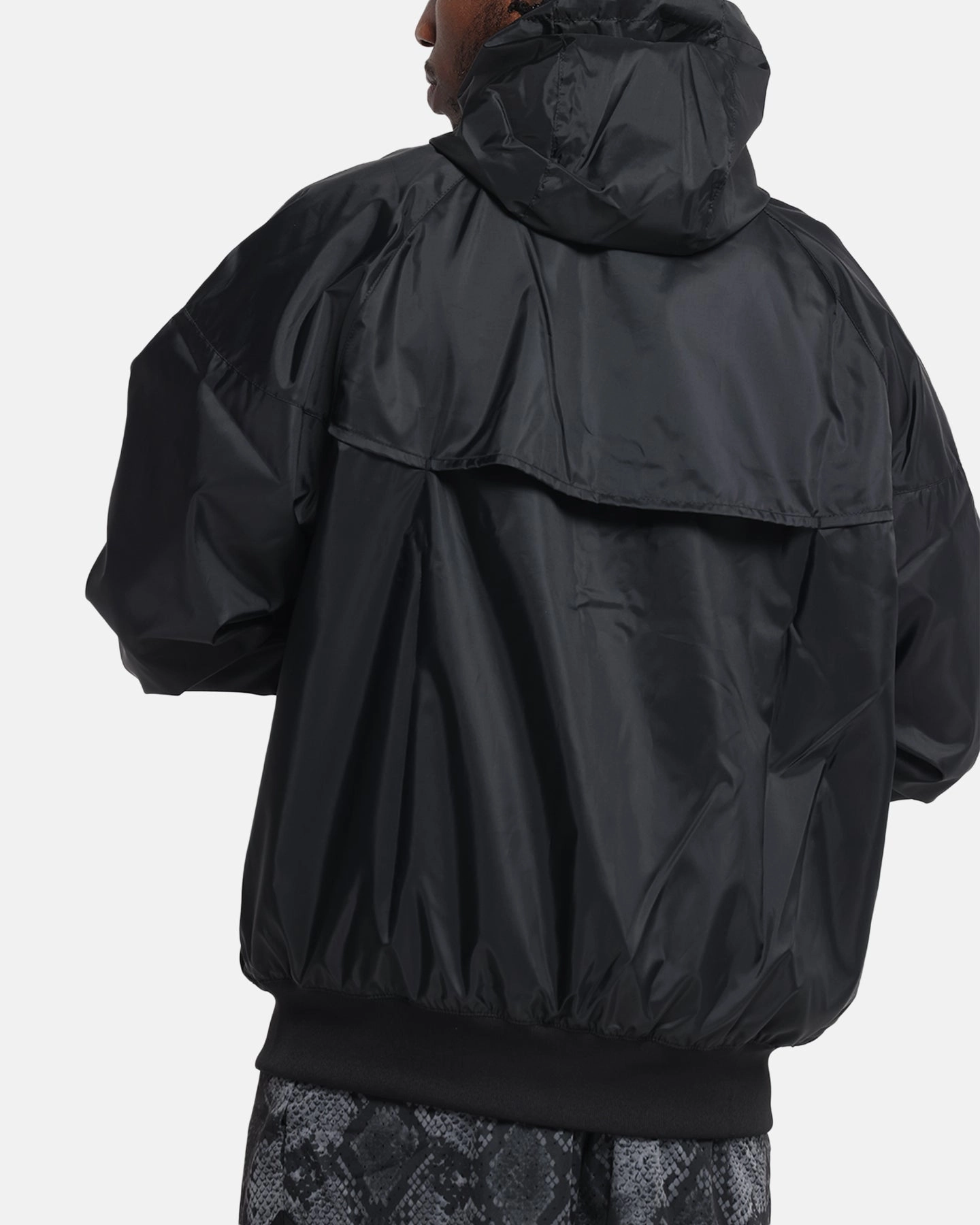 Nike Sportswear Windrunner Woven Hooded Jacket Black/White