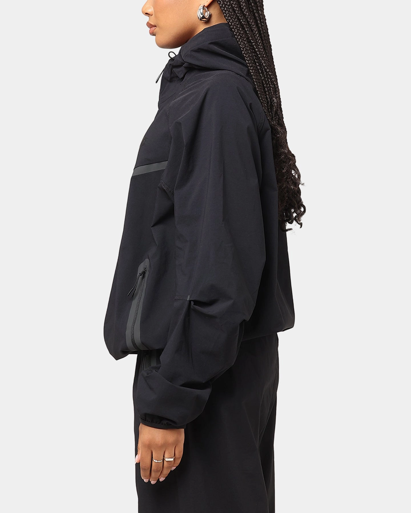 Nike Tech Woven Full Zip Jacket Back/Black/Black