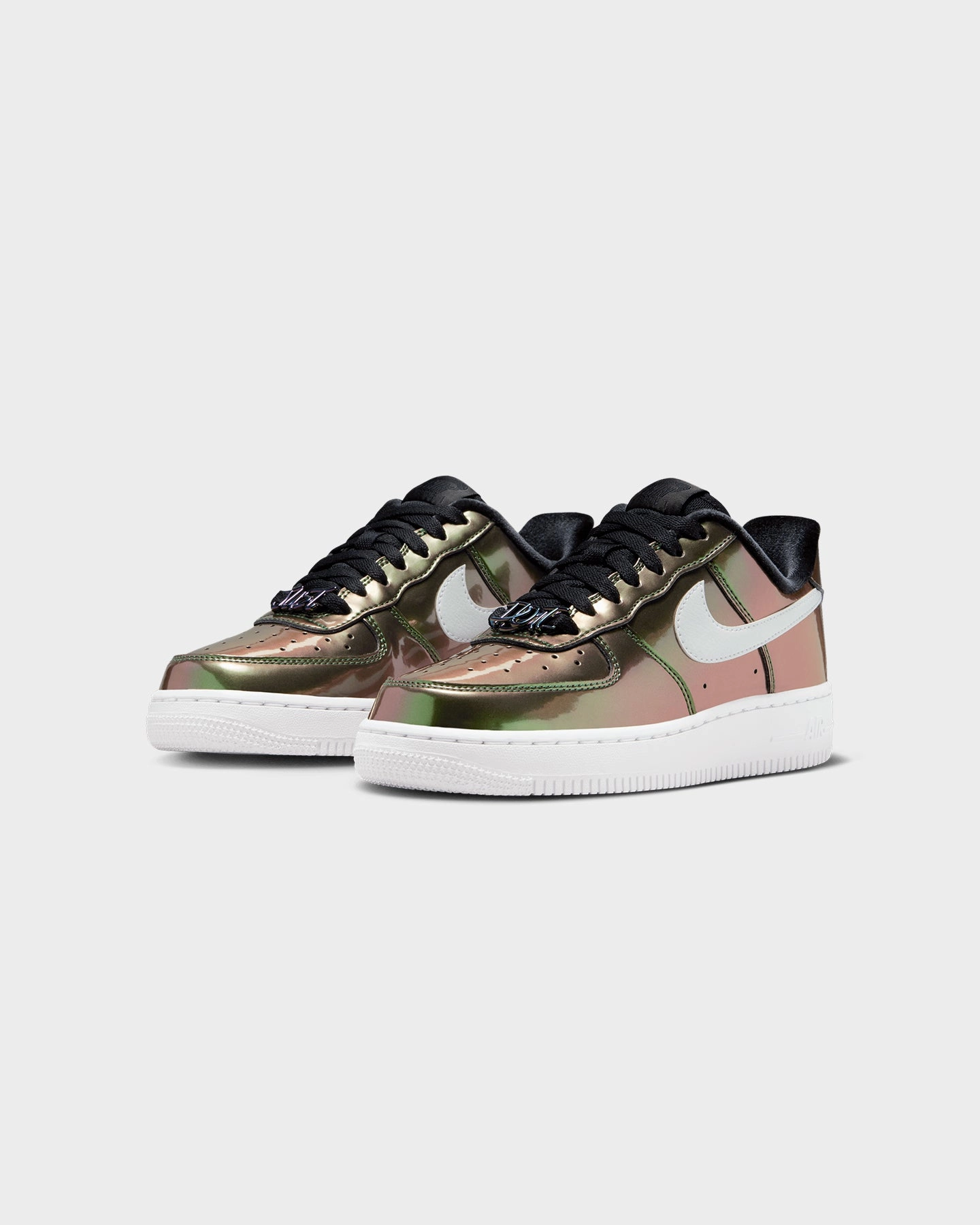 Nike Women's Air Force 1 '07 LV8 Iridescent Black/White