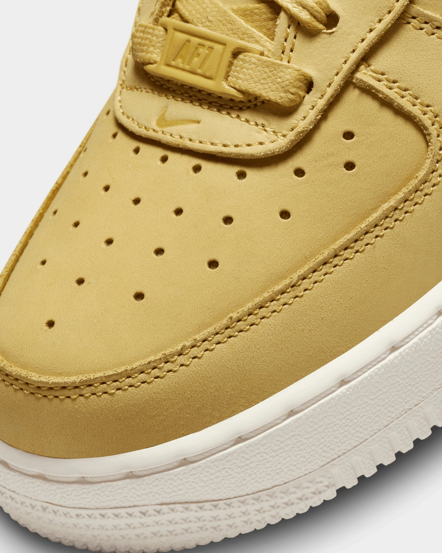 Nike Women's Air Force 1 '07 Premium Saturn Gold/Sail