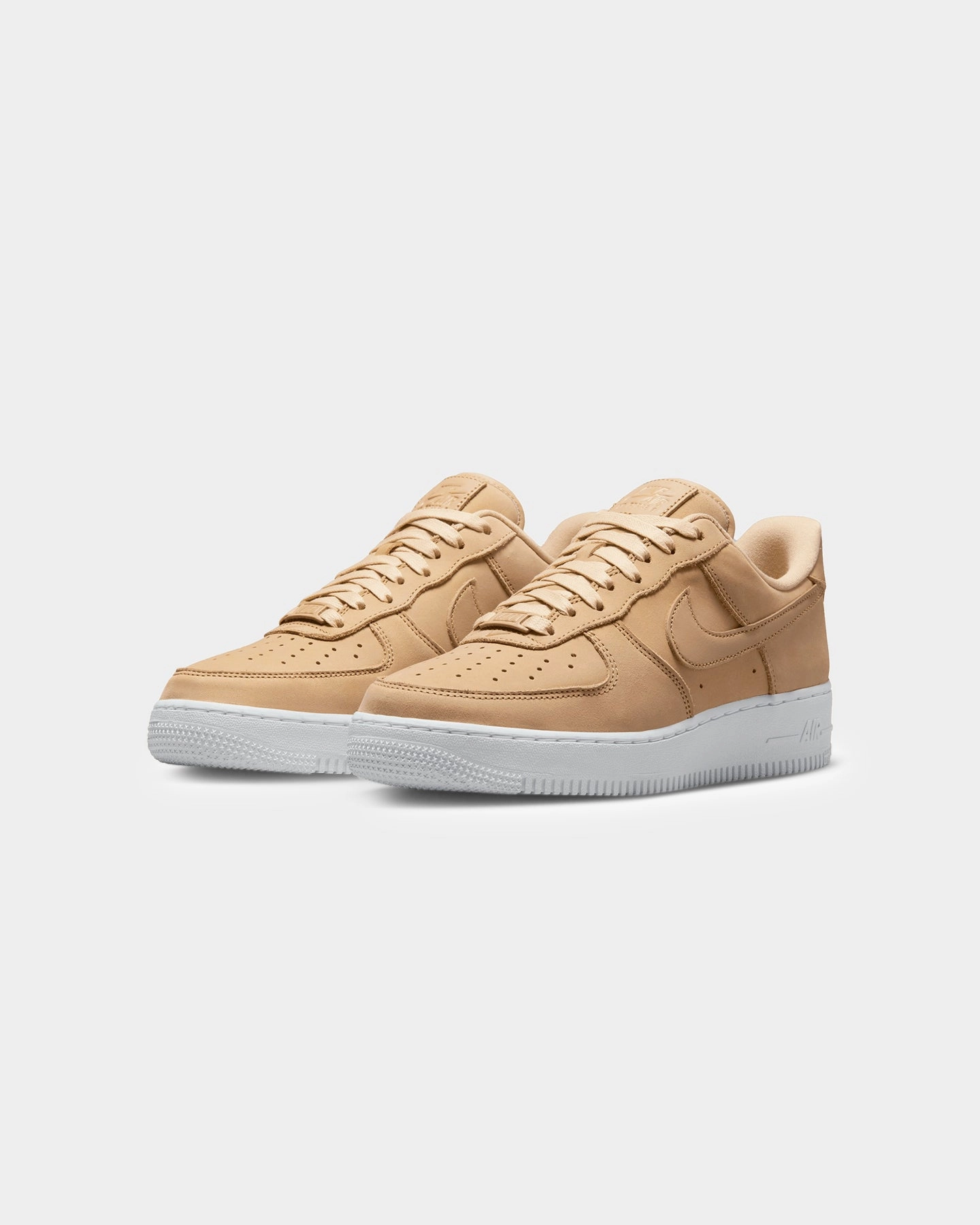 Nike Women's Air Force 1 '07 Premium Vachetta Tan/White