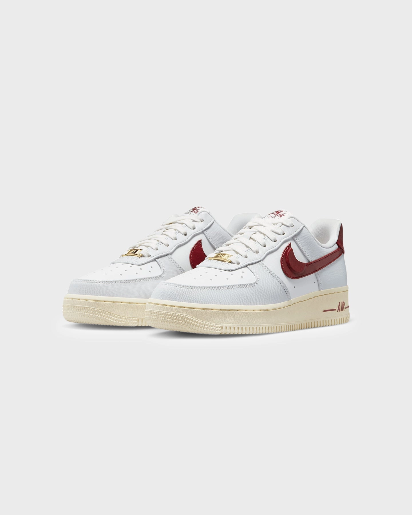 Nike Women's Air Force 1 '07 SE Swoosh Pocket Photon Dust/Team Red
