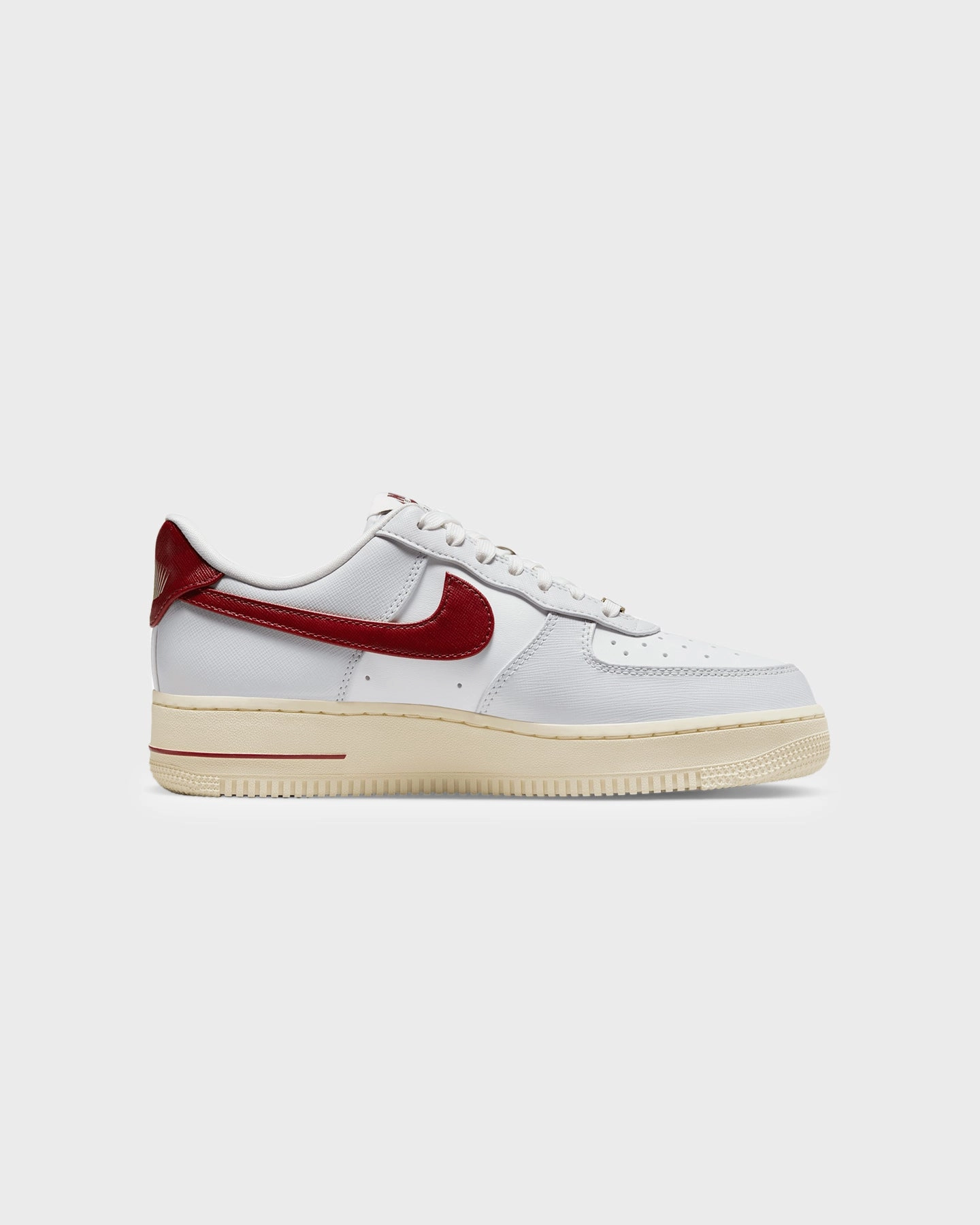 Nike Women's Air Force 1 '07 SE Swoosh Pocket Photon Dust/Team Red