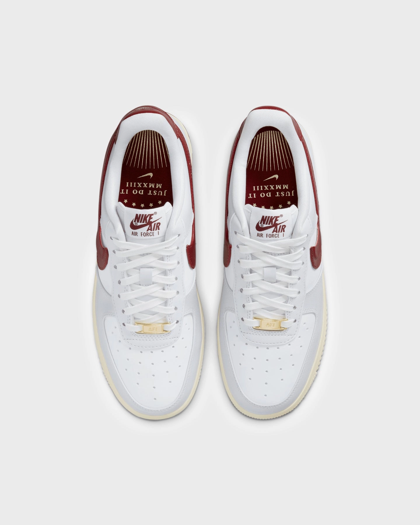 Nike Women's Air Force 1 '07 SE Swoosh Pocket Photon Dust/Team Red