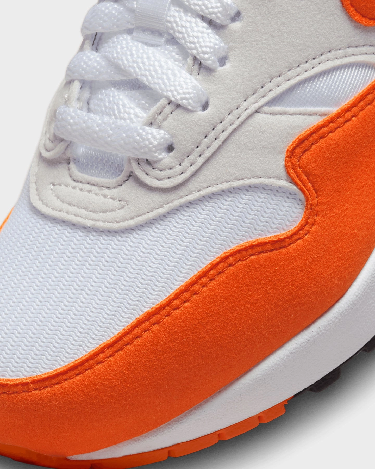 Nike Women's Air Max 1 '87 Safety Orange Neutral Grey/Safety Orange
