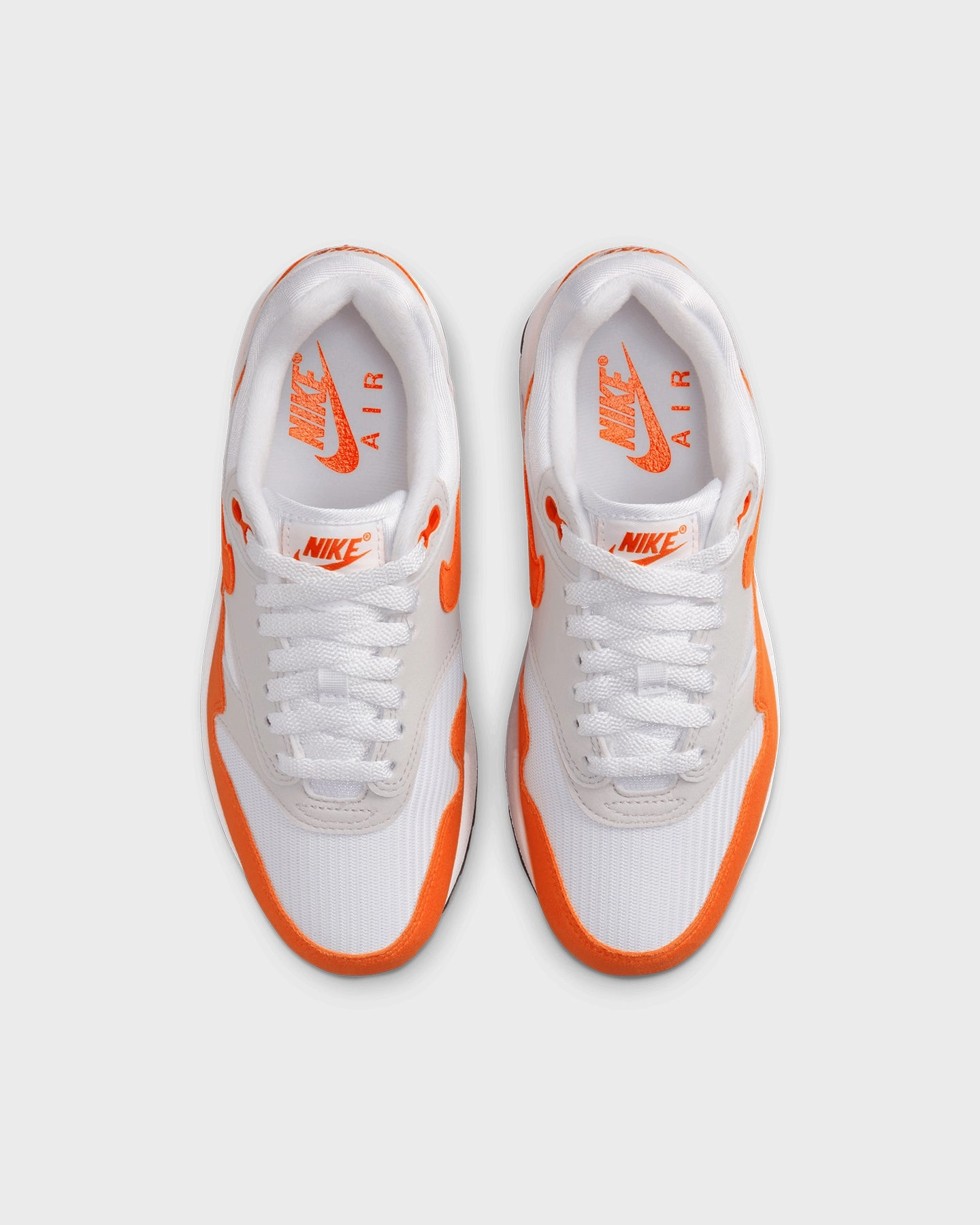 Nike Women's Air Max 1 '87 Safety Orange Neutral Grey/Safety Orange