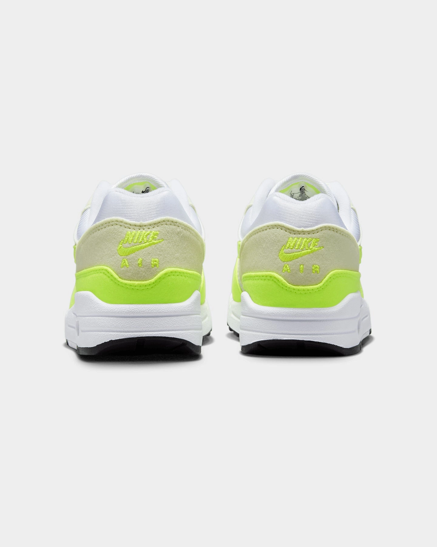 Nike Women's Air Max 1 '87 Volt Suede White/Volt-Sea