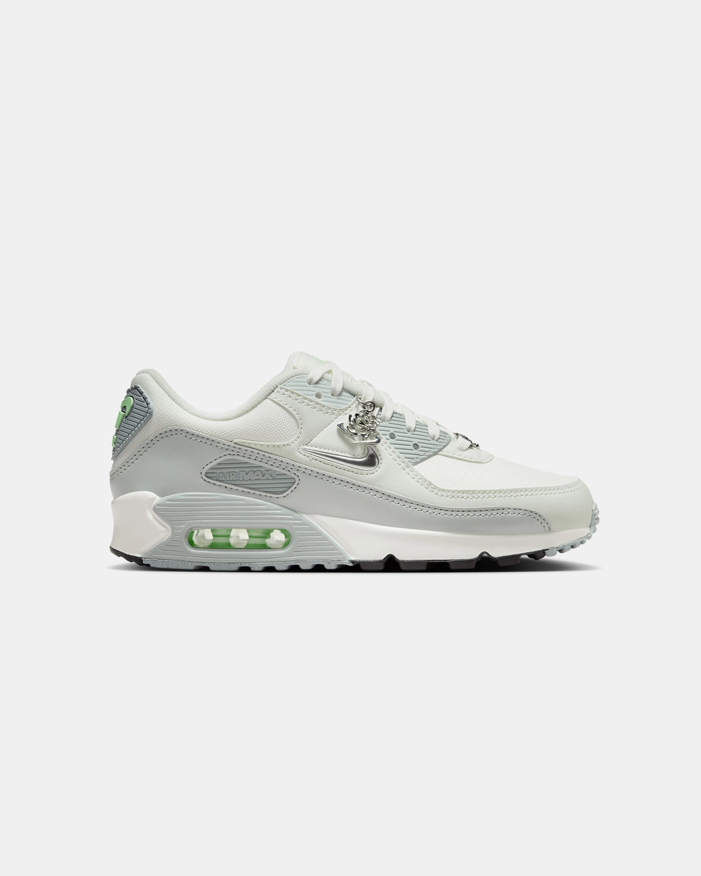 Nike Women's Air Max 90 SE Next Nature Molten Metal Sail/Metallic Silver
