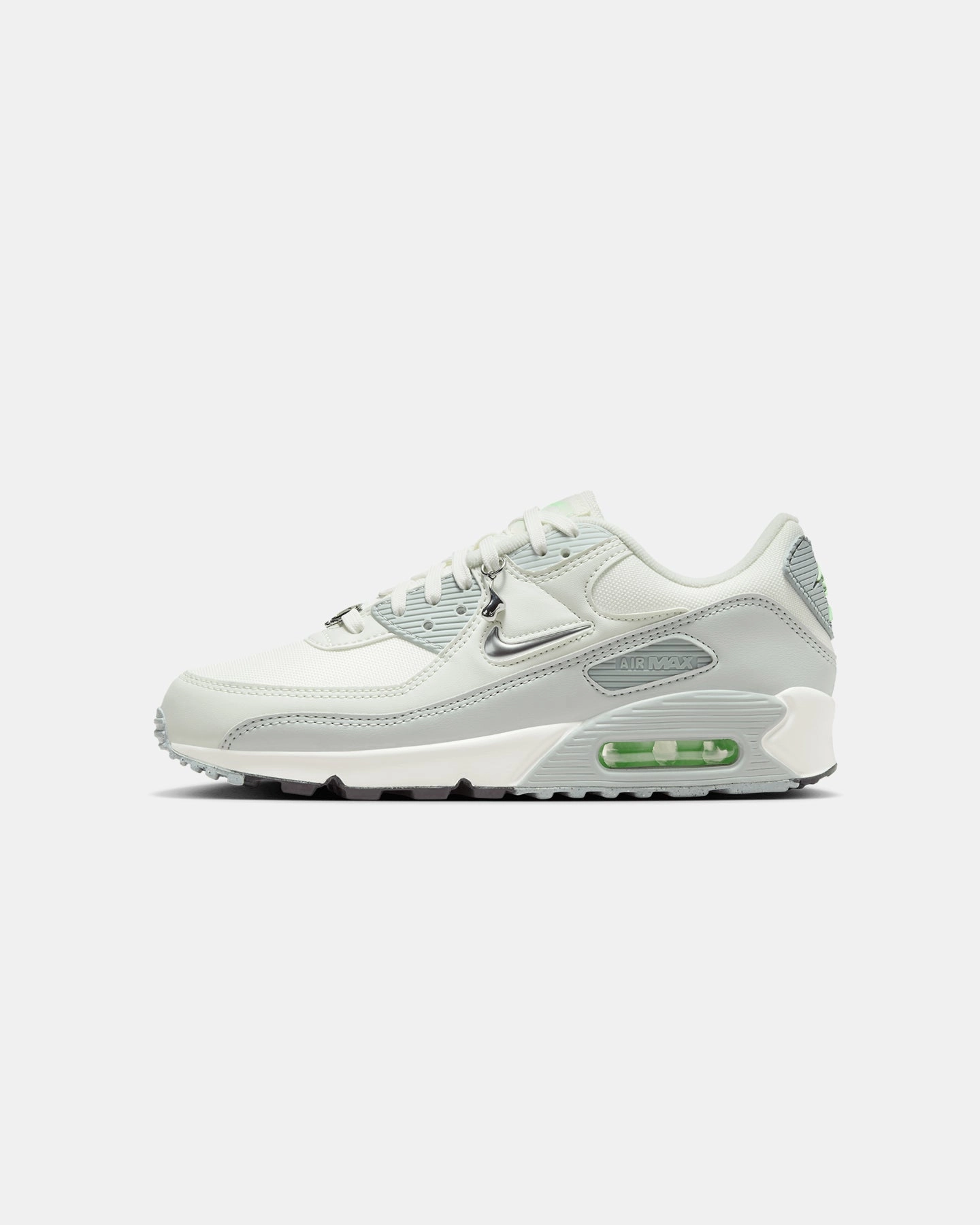 Nike Women's Air Max 90 SE Next Nature Molten Metal Sail/Metallic Silver