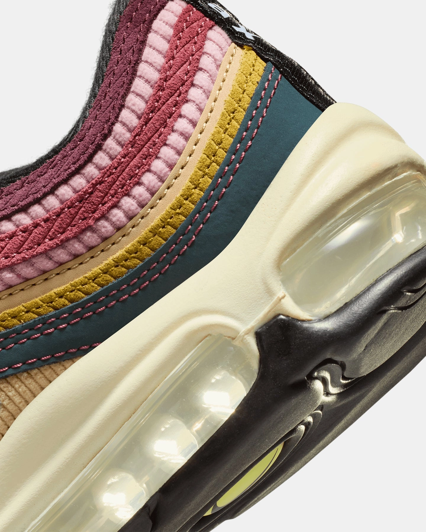 Nike Women's Air Max 97 CordAiroy Deep Jungle/White
