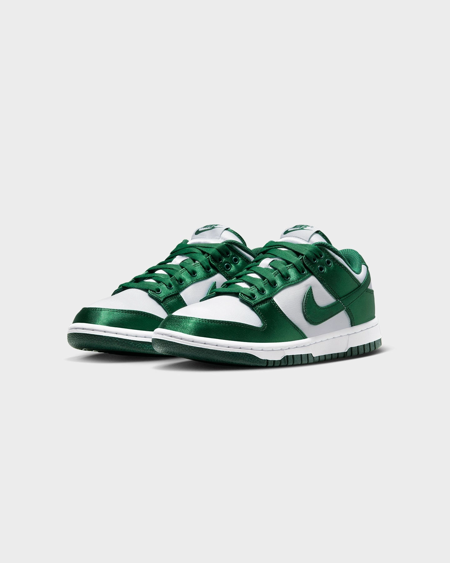 Nike Women's Dunk Low Satin Green White/Team Green