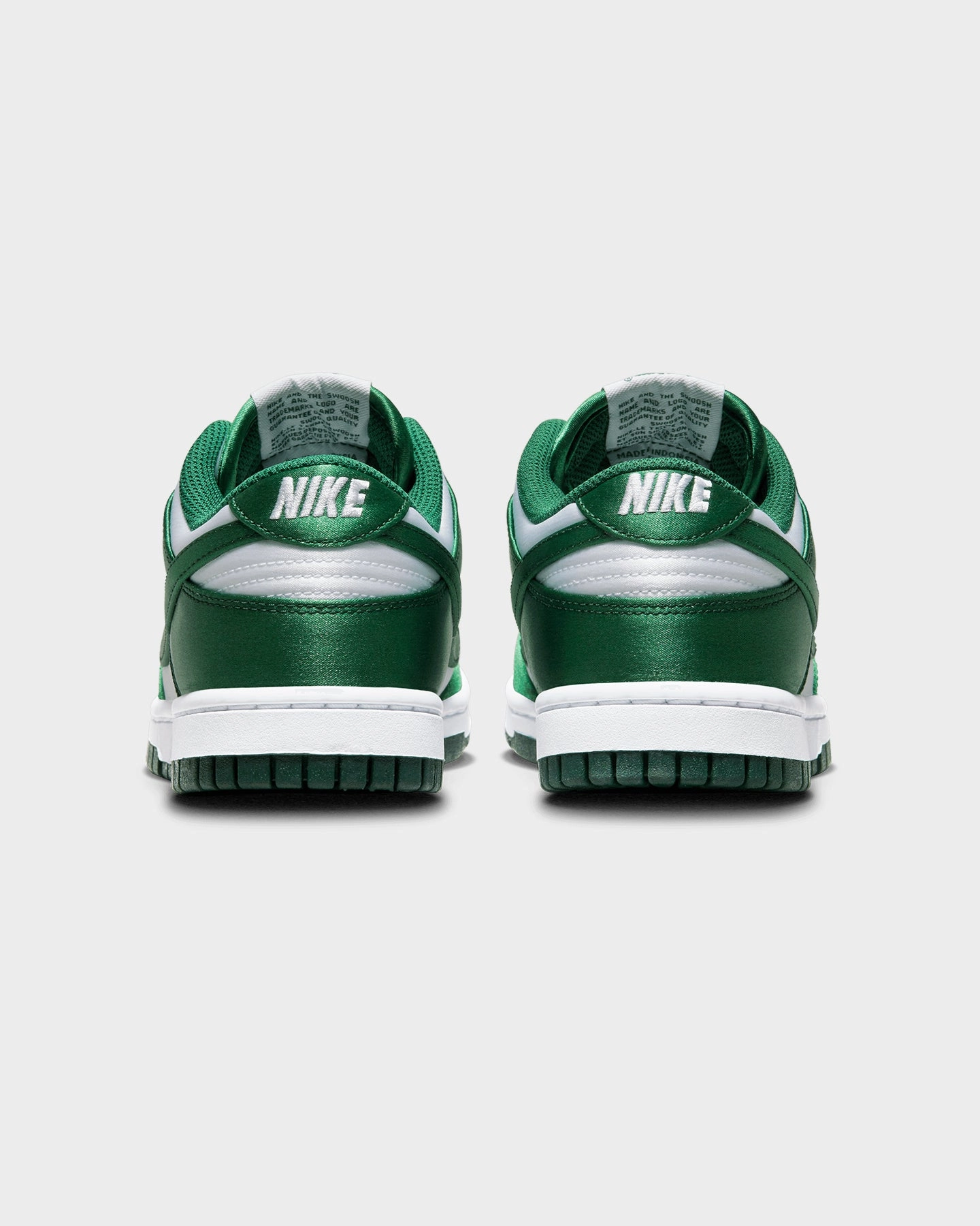 Nike Women's Dunk Low Satin Green White/Team Green