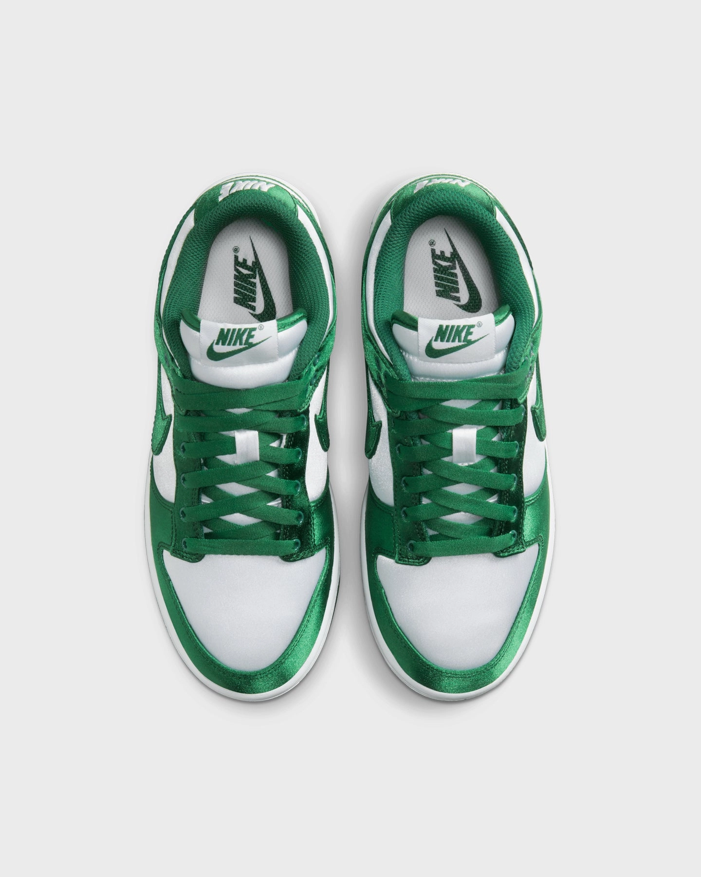 Nike Women's Dunk Low Satin Green White/Team Green