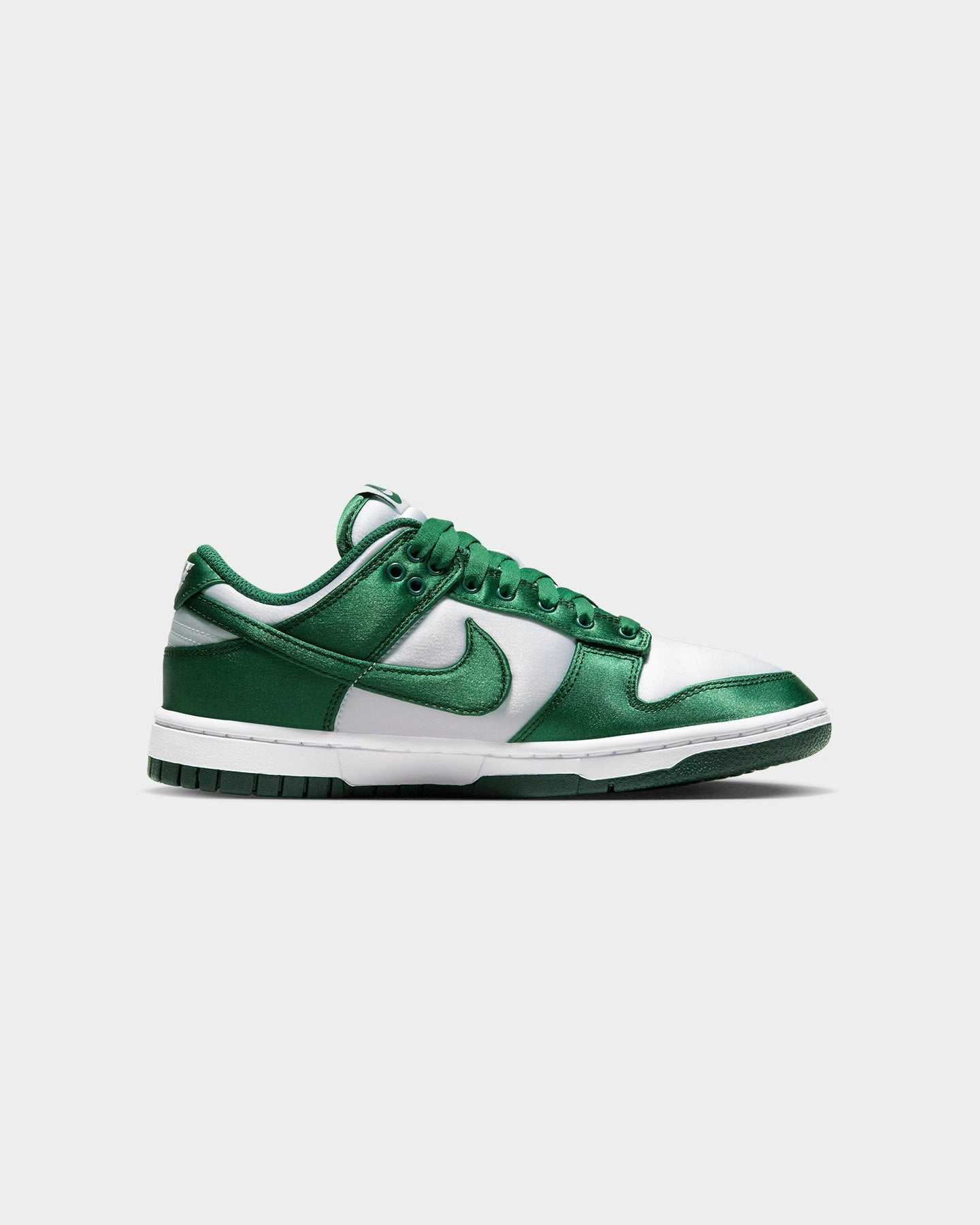 Nike Women's Dunk Low Satin Green White/Team Green