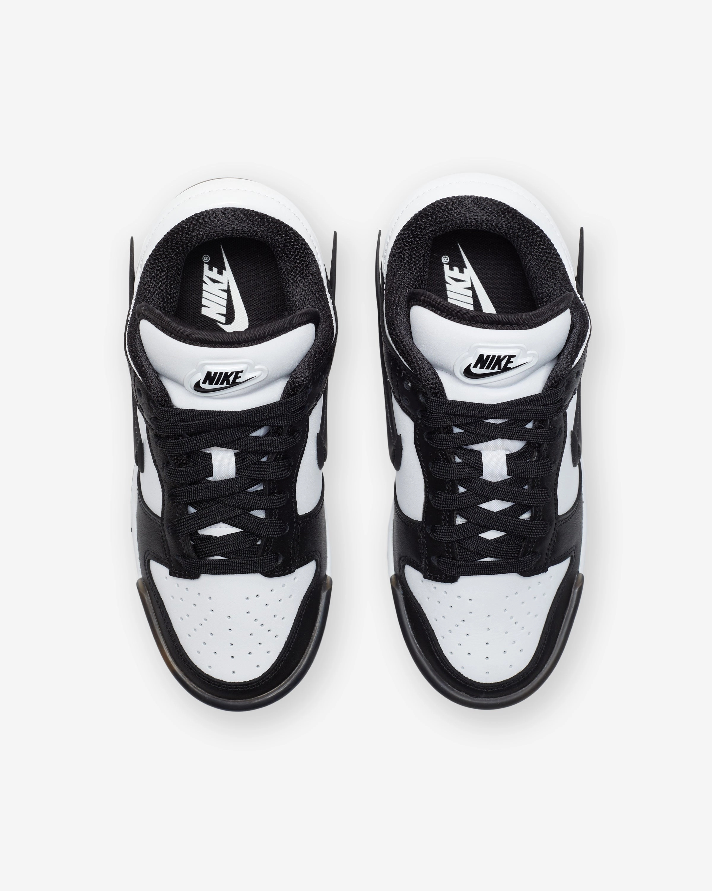 NIKE WOMEN'S DUNK LOW TWIST - BLACK/ WHITE