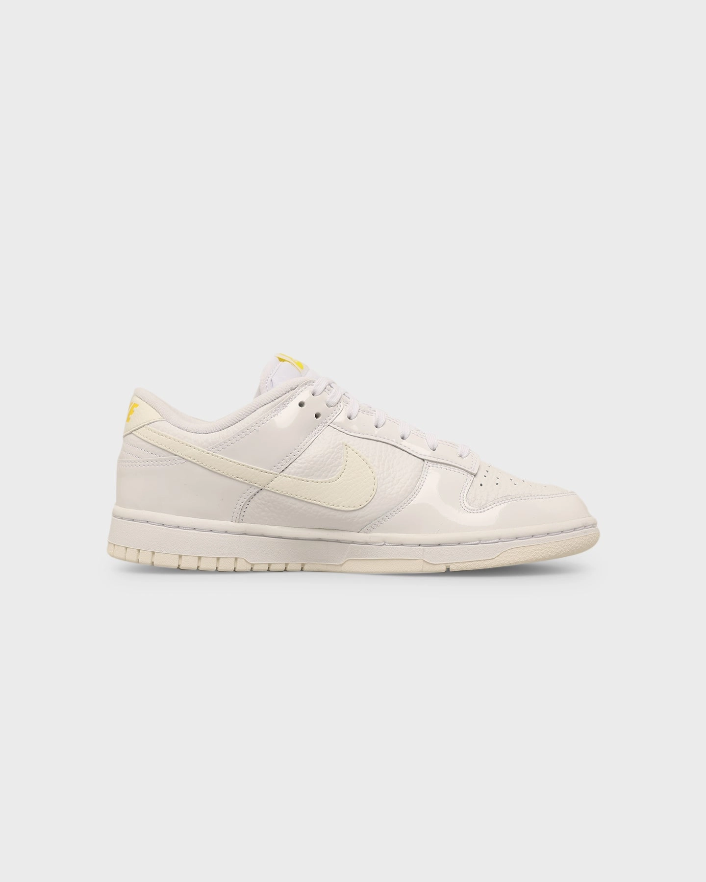 Nike Women's Dunk Low Yellow Heart White/Sail-Optic White