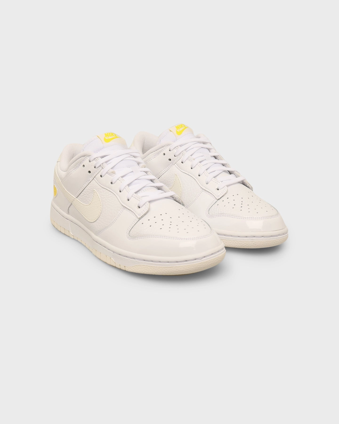 Nike Women's Dunk Low Yellow Heart White/Sail-Optic White