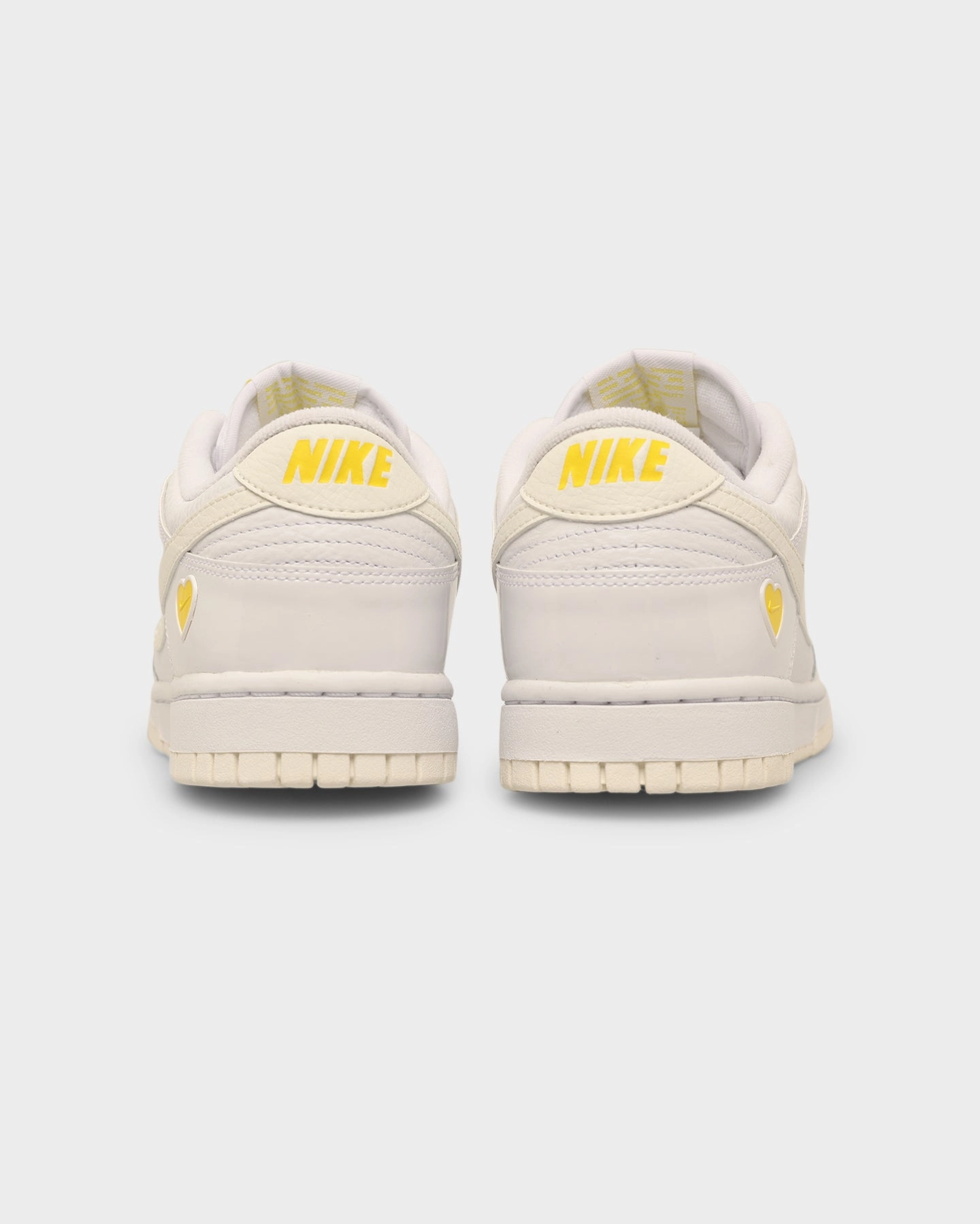 Nike Women's Dunk Low Yellow Heart White/Sail-Optic White