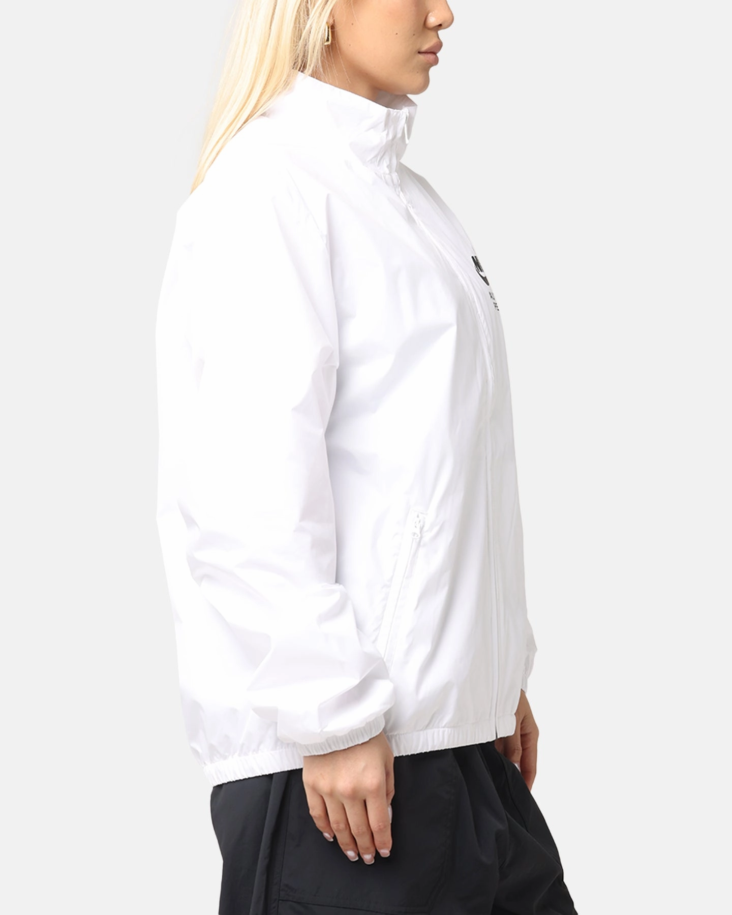 Nike Woven Full Zip Jacket White/White/Black