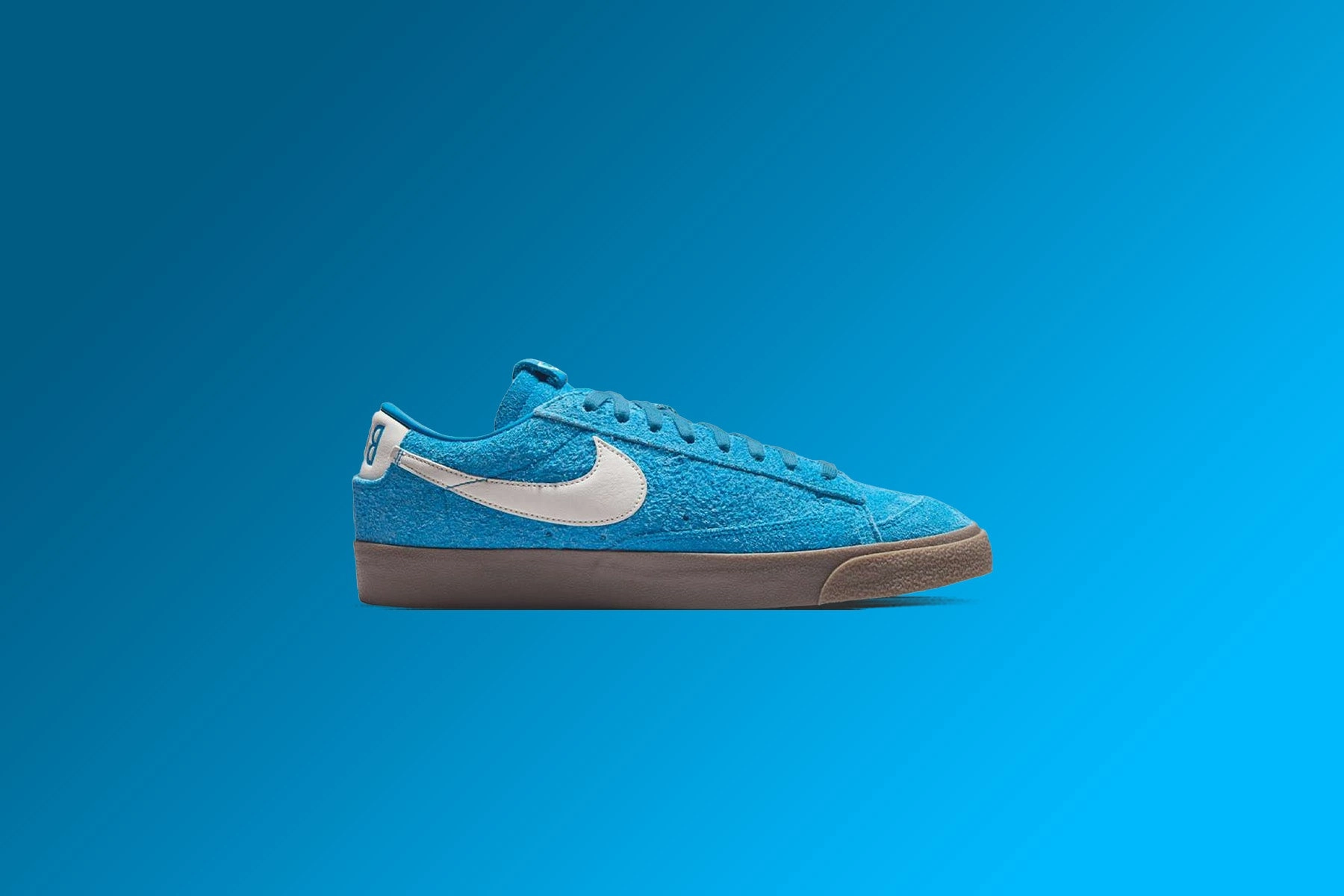 Nike x Devin Booker x Chevrolet Blazer Low Book 'Surf Blue' QS - Surf Blue/Sail/Gum Dark Brown