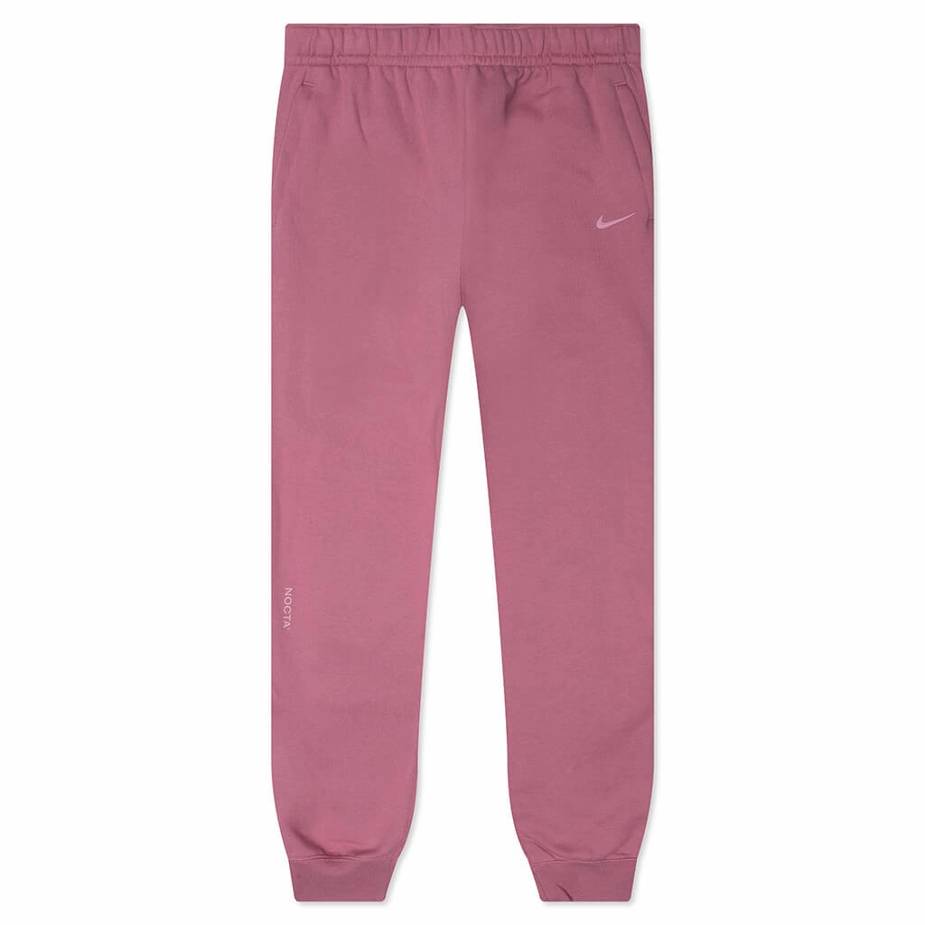 Nike x NOCTA Fleece CS Pants - Desert Berry/Elemental Pink