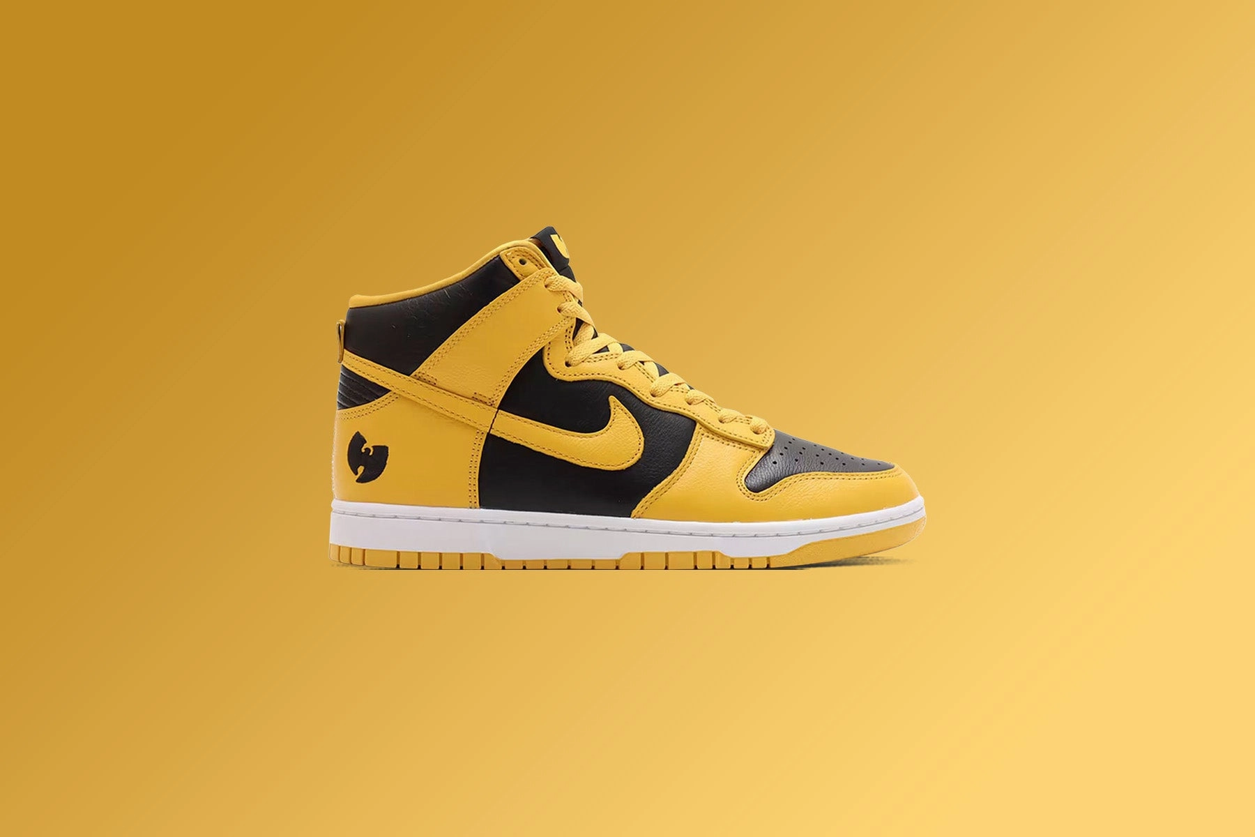 Nike x Wu-Tang Dunk High Retro Premium - Black/Pollen/White