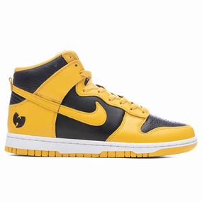 Nike x Wu-Tang Dunk High Retro Premium - Black/Pollen/White