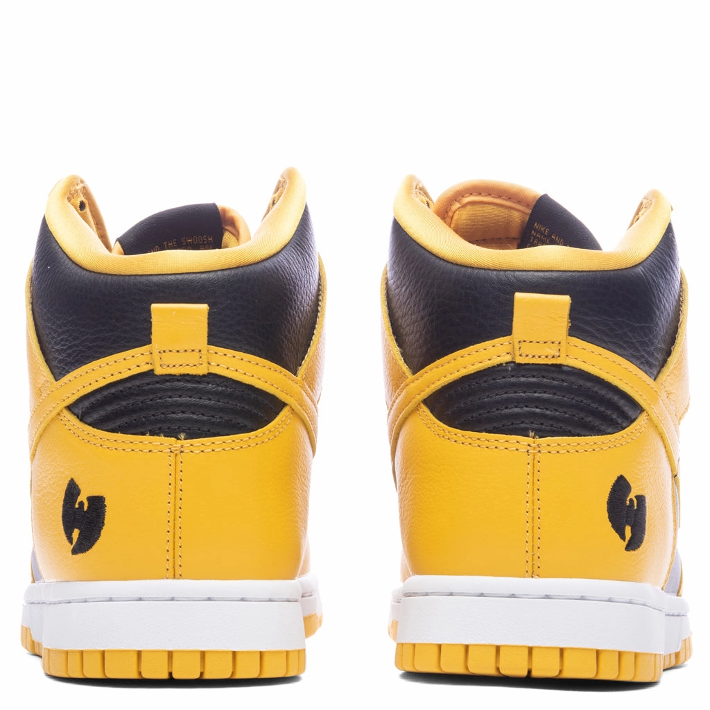 Nike x Wu-Tang Dunk High Retro Premium - Black/Pollen/White