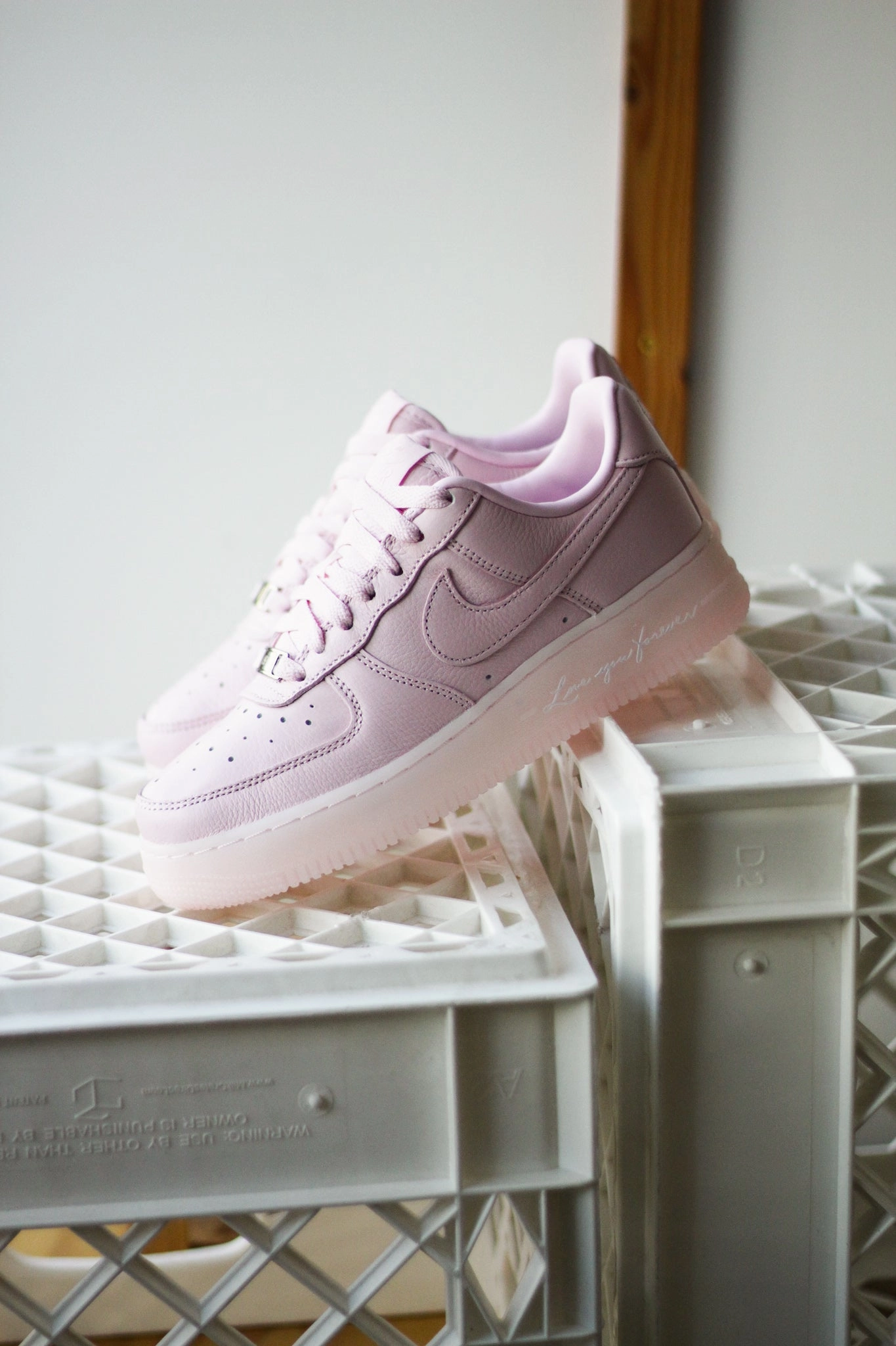 NOCTA AIR FORCE 1 LOW SP PINK FOAM/COBALT TINT-METALLIC SILVER
