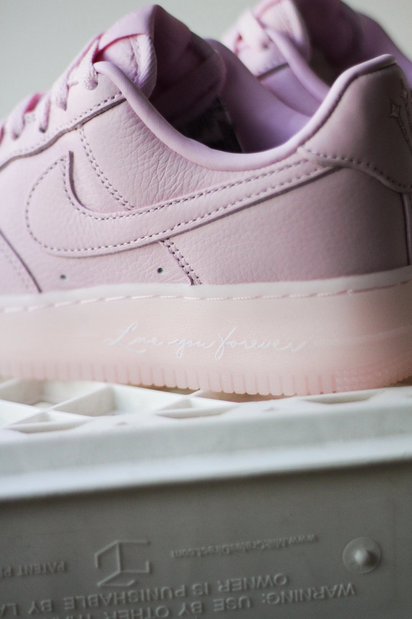 NOCTA AIR FORCE 1 LOW SP PINK FOAM/COBALT TINT-METALLIC SILVER